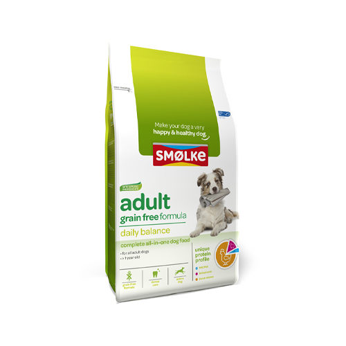 Smølke Adult getreidefrei Hundefutter - 3 kg von Smølke