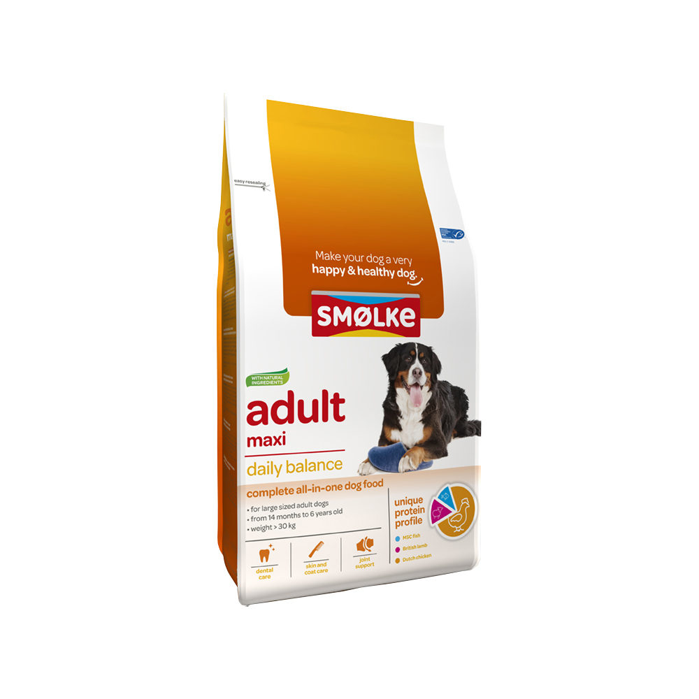 Smølke Hund Adult Maxi Hundefutter - 12 kg von Smølke