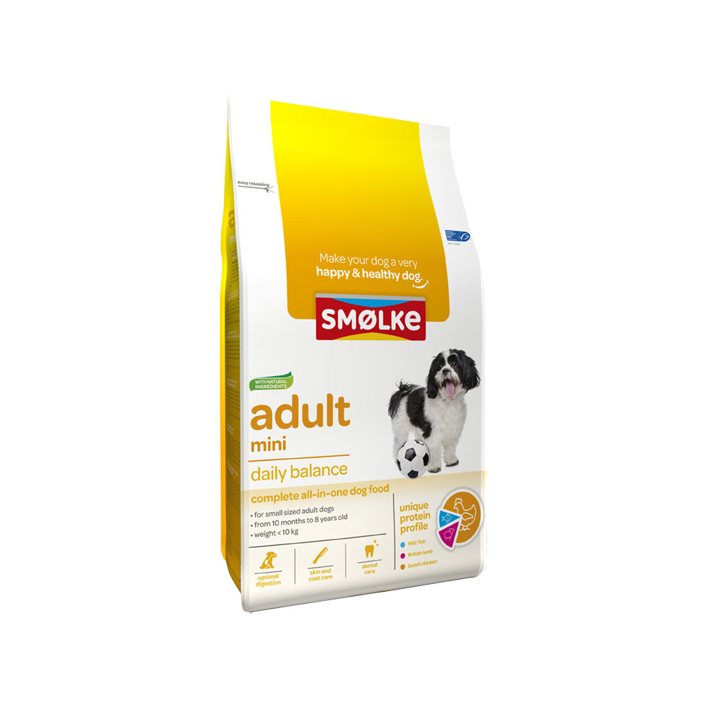 Smølke Hund Adult Mini Hundefutter - 12 kg von Smølke
