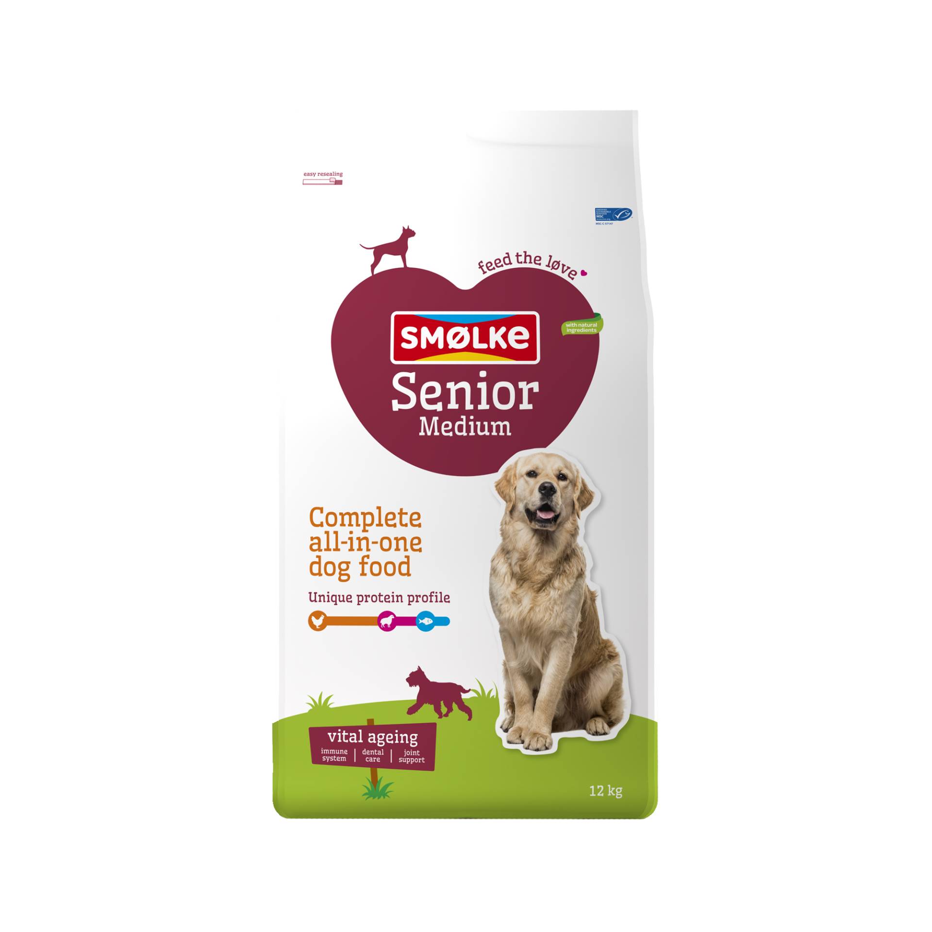 Smølke Hund Senior Medium - 12 kg Smølke Hund Senior Medium - 12 kg von Smølke