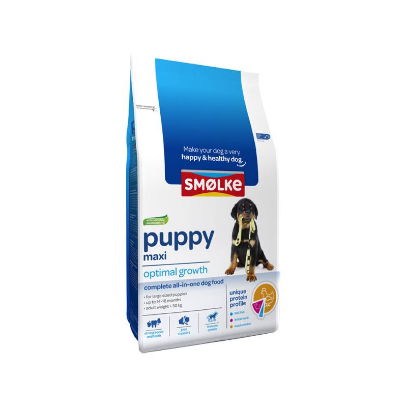 Smølke Puppy Maxi Hundefutter - 12 kg von Smølke