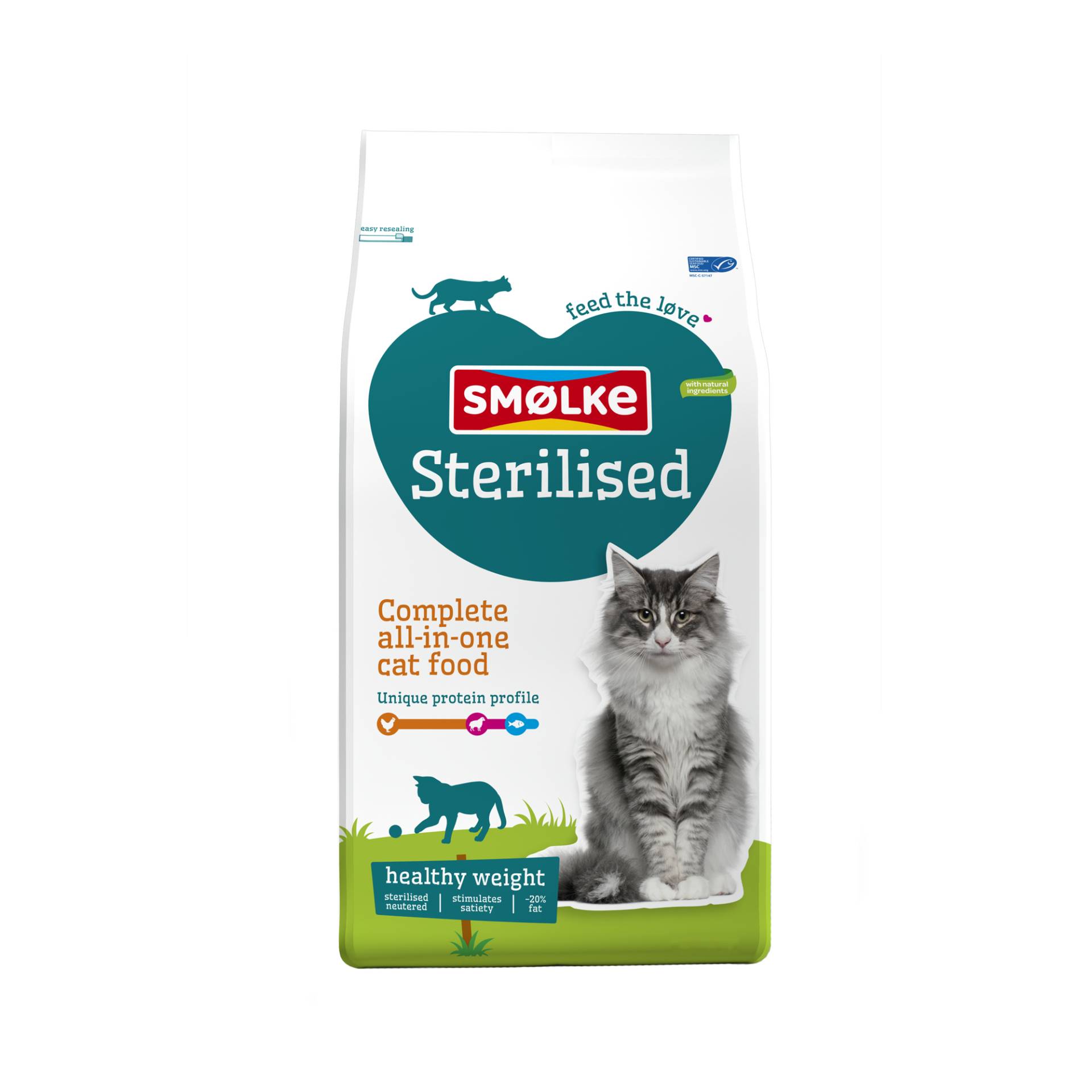 Smølke Sterilised Katzenfutter - 2 kg von Smølke