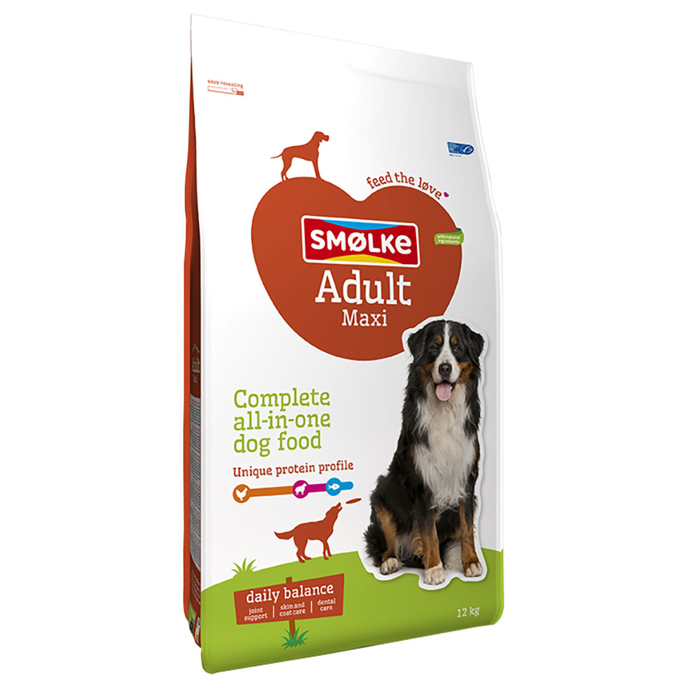 Smølke Hund Adult Maxi - Sparpaket: 2 x 12 kg Smølke Hund Adult Maxi - Sparpaket: 2 x 12 kg von Smolke