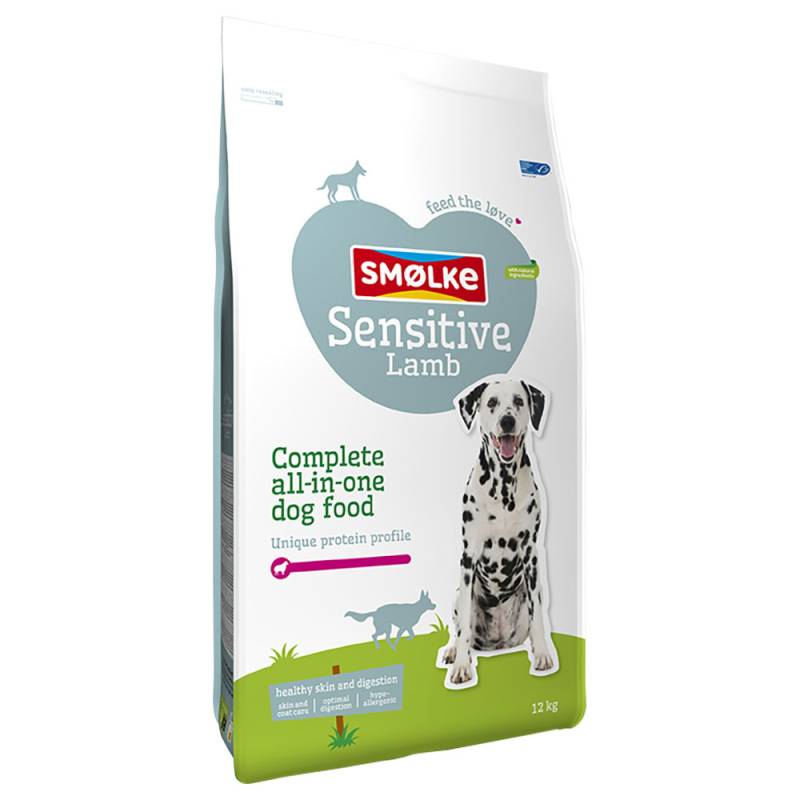 Smølke Hund Sensitive Lamm - Sparpaket: 2 x 12 kg von Smolke