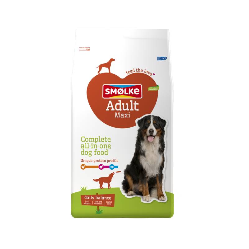 Smølke Hund Adult Maxi Hundefutter - 12 kg Smølke Hund Adult Maxi Hundefutter - 12 kg von Smølke