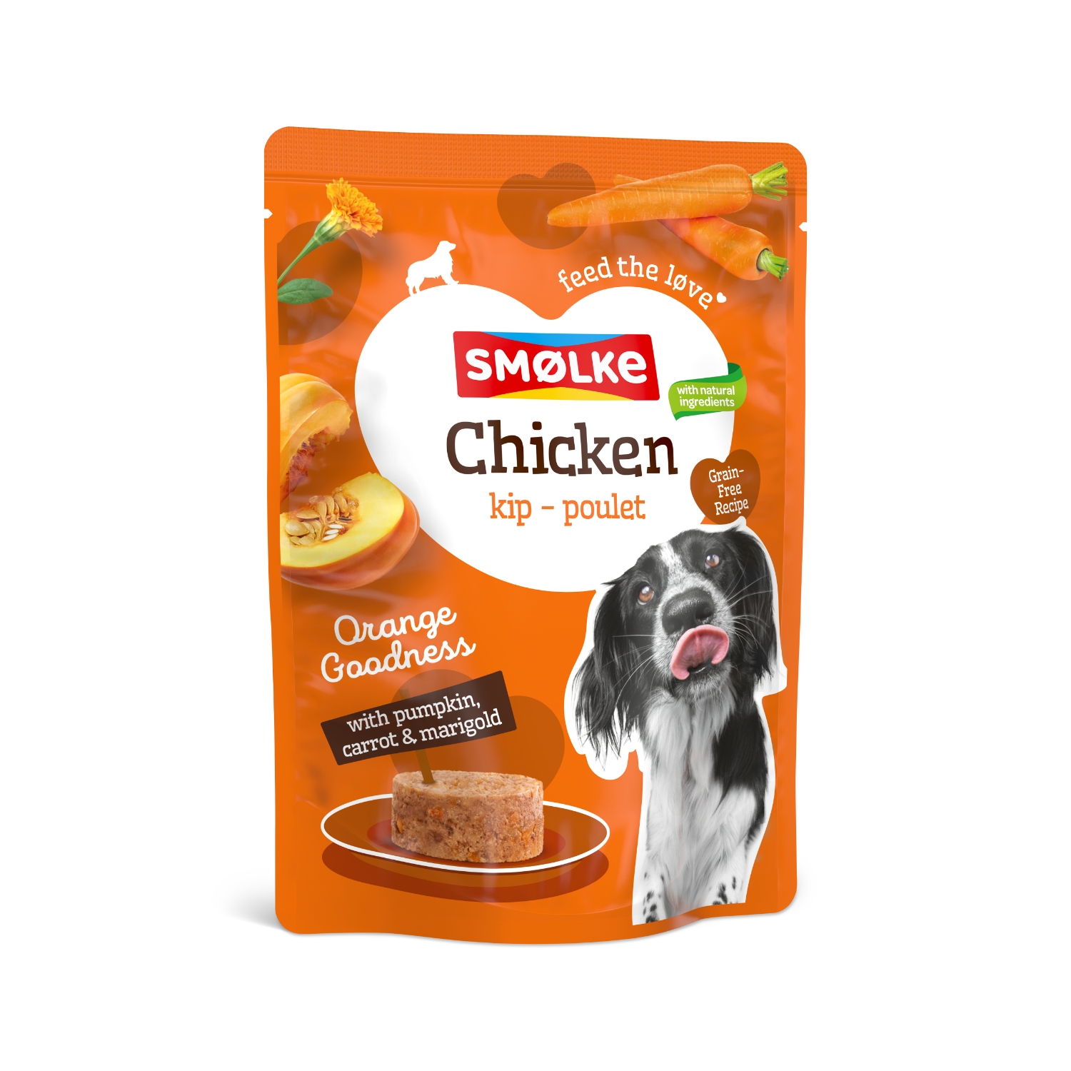 Smølke Pouch 8 x 300 g - Huhn Smølke Pouch 8 x 300 g - Huhn von Smolke