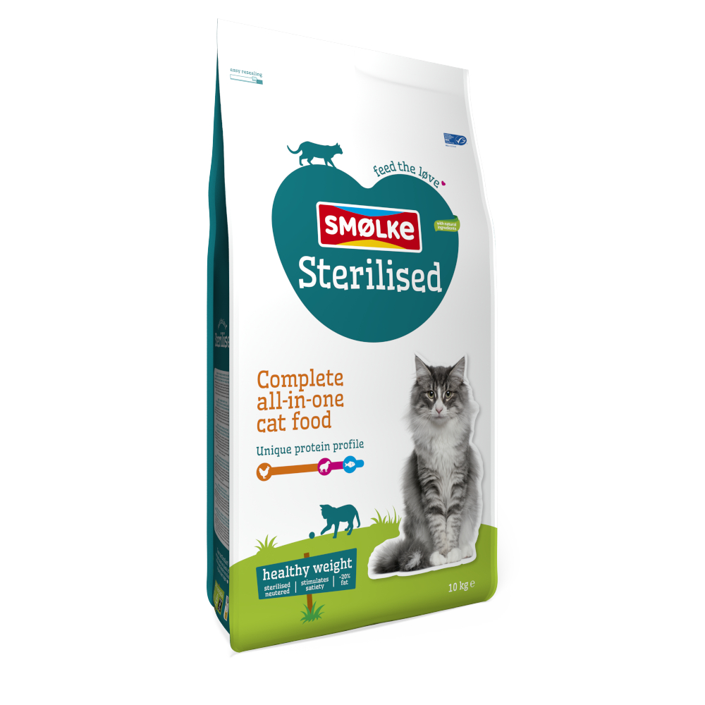 Smølke Sterilised / Weight Control - 10 kg von Smolke