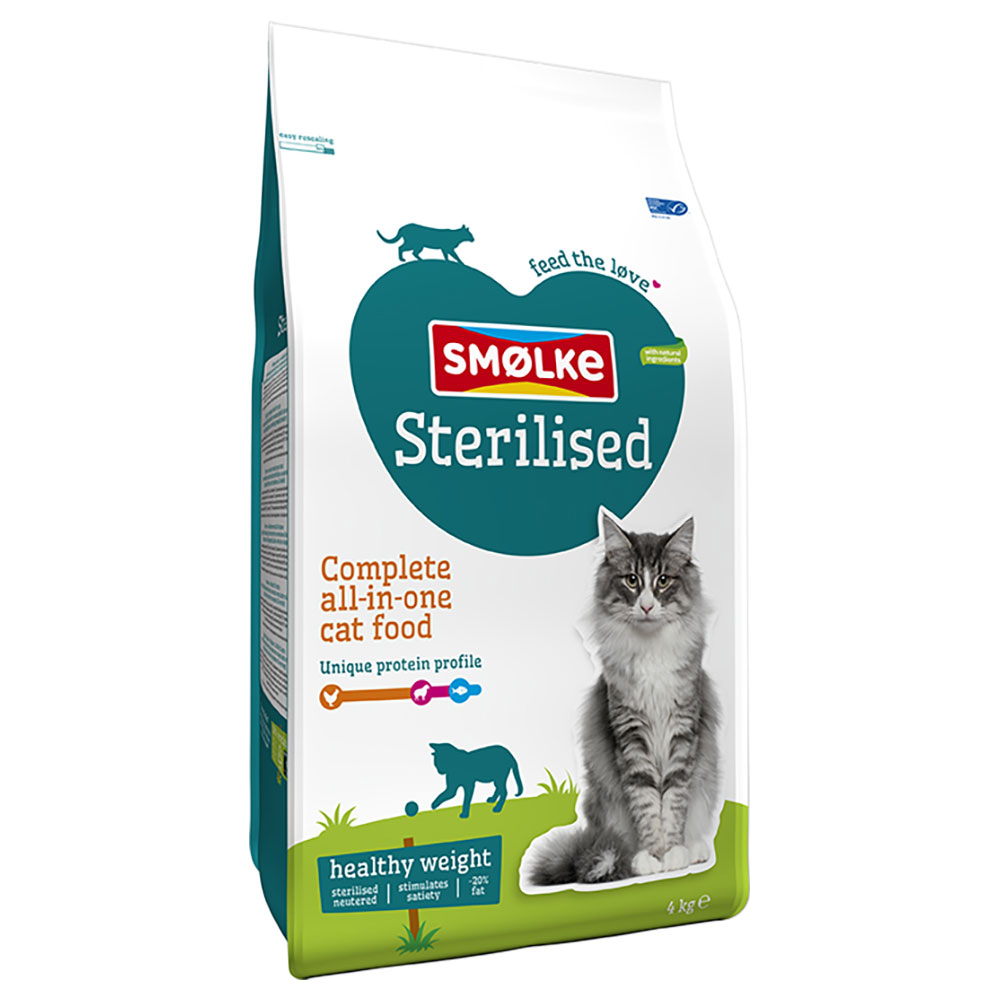 Smølke Sterilised / Weight Control - 4 kg von Smolke