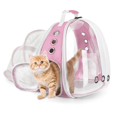 Smoochie Bubble Katzen-/Hundetragetasche (Rosa, erweiterbar) von Smoochie