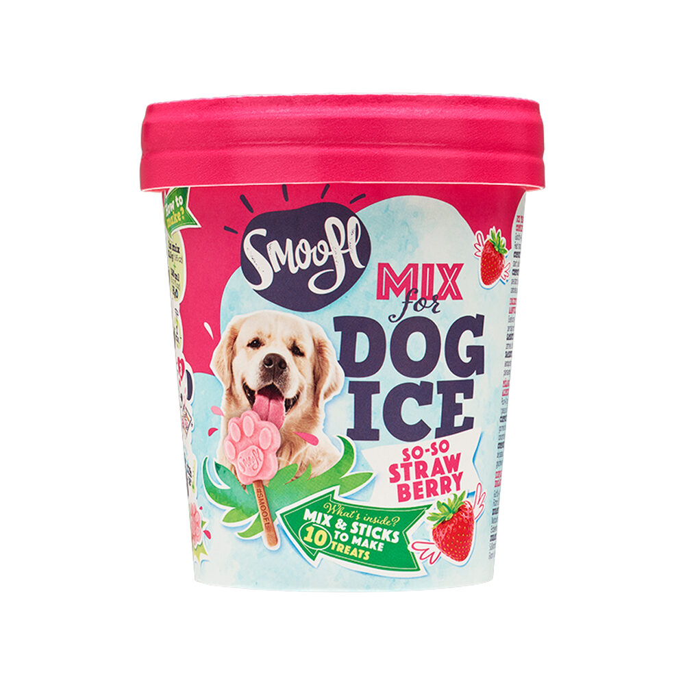 Smoofl Ice Mix for Dogs - Strawberry von Smoofl