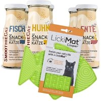 SmoothieCat Mix + Lickimat Grün 900 g von SmoothieCat