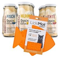 SmoothieCat Mix + Lickimat Orange von SmoothieCat
