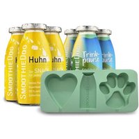 SmoothieDog Huhn 3x 250 ml + Ente 3x 250 ml + Eisform von SmoothieDog
