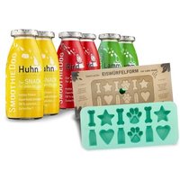 SmoothieDog Klassik 6x 250 ml + Eiswürfelform von SmoothieDog