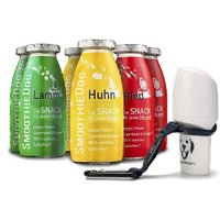 SmoothieDog Klassik + Doggyroller Blau Gr. M von SmoothieDog