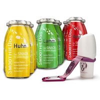 SmoothieDog Klassik + Doggyroller Rosa Gr. M von SmoothieDog