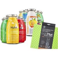 SmoothieDog Mix + Lickimat Grün 12x250 g von SmoothieDog