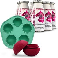 SmoothieDog Sensitivo (Pferd) 6x 250 ml + Schleckball 1 Stück von SmoothieDog