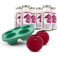SmoothieDog Sensitivo (Pferd) 6x 250 ml + Schleckball 2 Stück von SmoothieDog