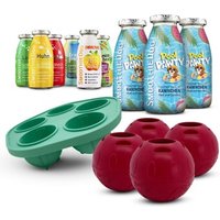 SmoothieDog Summer-Edition 3x 250 ml + Mix-Paket 6x 250 ml + Schleckball 4 Stück von SmoothieDog