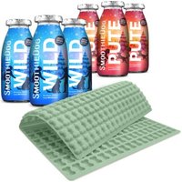 SmoothieDog Winter Wild 3x 250 ml + Winter Pute 3x 250 ml + Trixie Backmatte von SmoothieDog