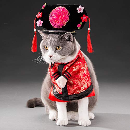 Smoro lustige chinesische Prinzessin jackenanzug super süße kostüme für kleine Hunde Katzen von Smoro
