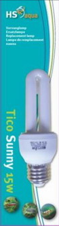 HS aqua Ersatzlampe Sunny 15 Watt für Tico Aquarium 48 von Smulders
