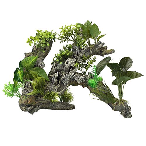 Aqua Della, Dekoration für Aquarium, Stalagmite 7 16,8x10,2x15 cm, Ornament in Polyesterharz, Nicht -toxischer und neutraler pH, für frisches und gesalzenes Wasseraquarium, extrem detailliert von Smurfs AquaDella