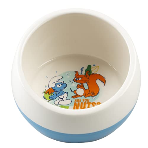 Smurfs duvoplus, Smurftastic Futternapf für Kaninchen und Nagetiere, Schlümpfe, ungeschickt, 320 ml, Keramik, robust und stabil, für Trocken- und Nassfutter sowie Wasser, spülmaschinenfest Smurfs duvoplus, Smurftastic Futternapf für Kaninchen und Nagetiere, Schlümpfe, ungeschickt, 320 ml, Keramik, robust und stabil, für Trocken- und Nassfutter sowie Wasser, spülmaschinenfest von Smurfs duvoplus