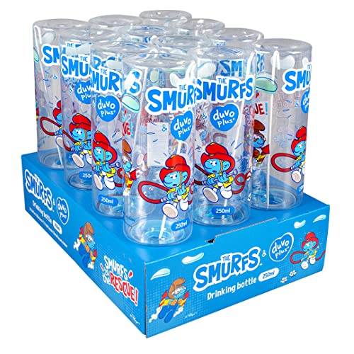 Smurfs duvoplus, Wasserspender mit Schlümpfen, Flasche mit schlümpflichem Design, geeignet für Nagetiere, tropfsicher Dank Doppelkugel, Aufhängering, aus Kunststoff Smurfs duvoplus, Wasserspender mit Schlümpfen, Flasche mit schlümpflichem Design, geeignet für Nagetiere, tropfsicher Dank Doppelkugel, Aufhängering, aus Kunststoff von Smurfs duvoplus