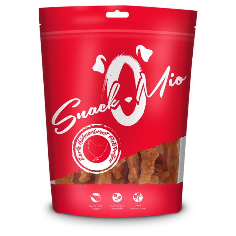 SnackOMio Zarte Hühnerbrust Filetstreifen - ca. 70 g von SnackOMio