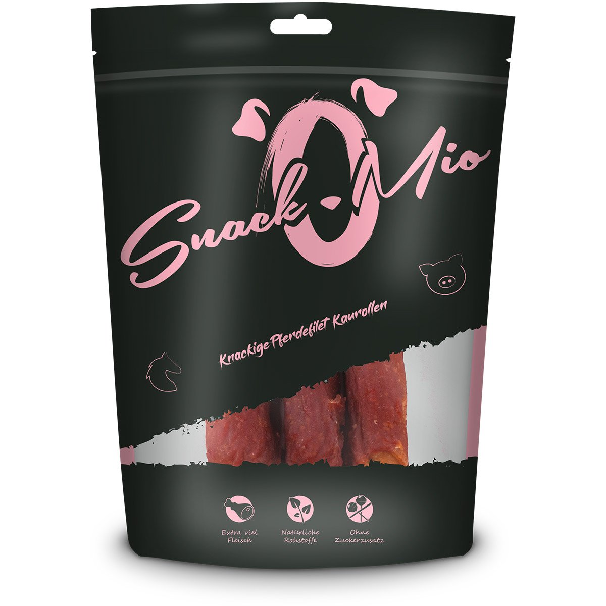 SnackOMio - knackige Pferdefilet 3 Kaurollen 2x150g SnackOMio - knackige Pferdefilet 3 Kaurollen 2x150g von SnackOMio