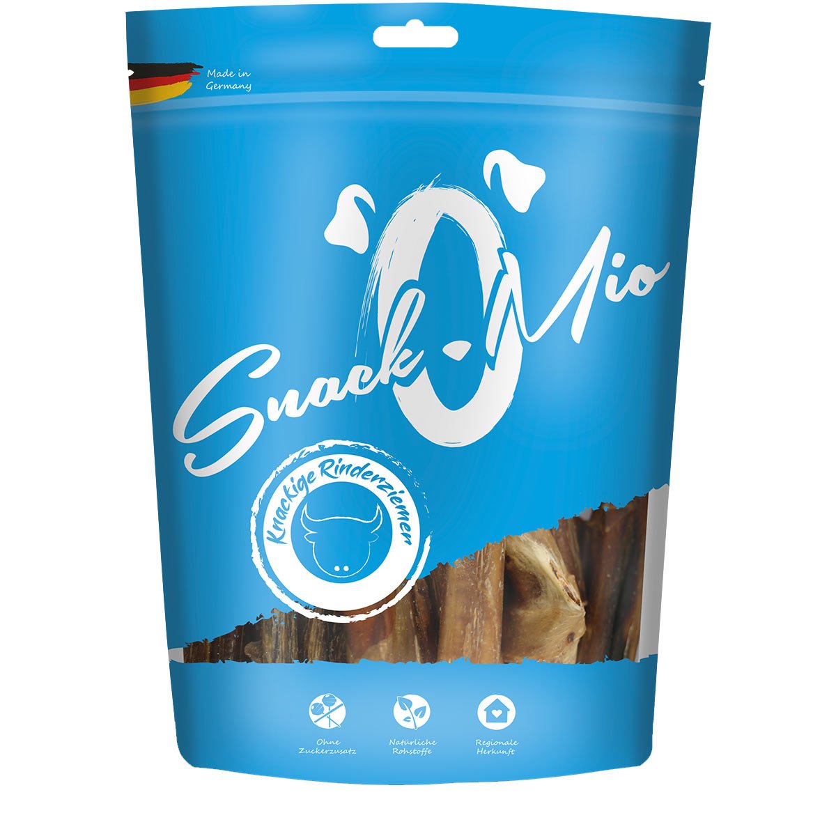 SnackOMio - knackige Rinderziemer 10 Stück SnackOMio - knackige Rinderziemer 10 Stück von SnackOMio