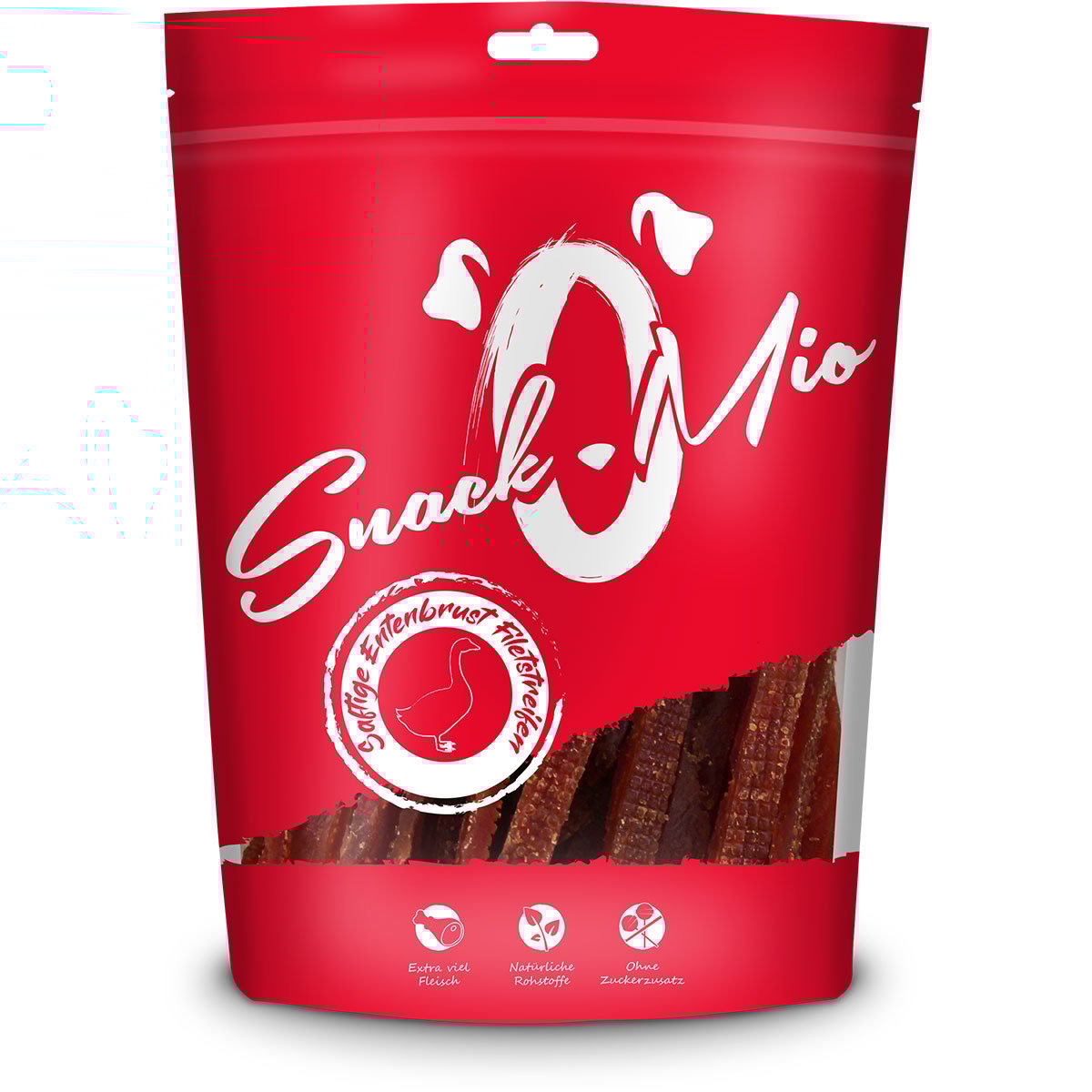 SnackOMio saftige Entenbrust Filetstreifen 3x70g SnackOMio saftige Entenbrust Filetstreifen 3x70g von SnackOMio