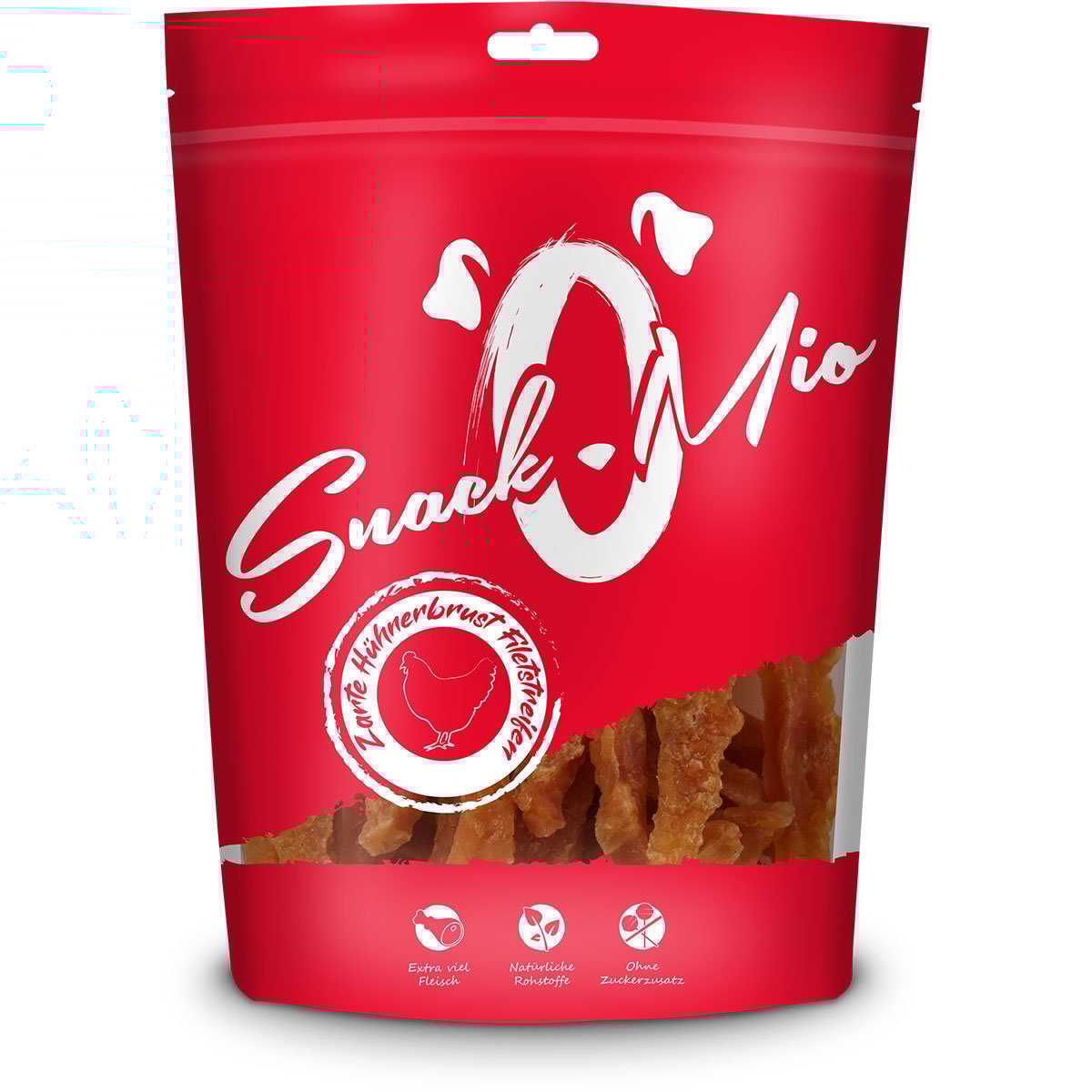 SnackOMio zarte Hühnerbrust Filetstreifen 3x70g SnackOMio zarte Hühnerbrust Filetstreifen 3x70g von SnackOMio