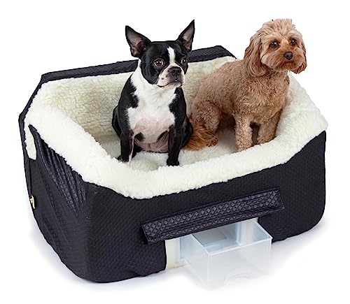 Snoozer Pet Products Lookout II Autositz für Haustiere, groß, Black Diamond von Snoozer