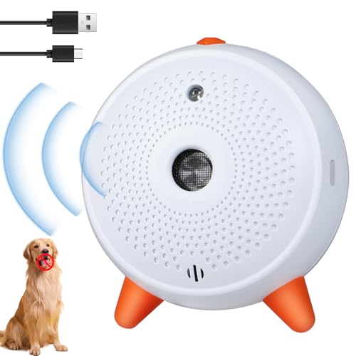 Snorthy Anti Bell Gerät Hunde Antibell Ultraschall Gerät für Hunde Tragbar Antibell fur Hunde Innen Außenbereich mit 1500 mAh Akku Wasserdicht Automatisch Antibell für Kleine Große Hunde Snorthy Anti Bell Gerät Hunde Antibell Ultraschall Gerät für Hunde Tragbar Antibell fur Hunde Innen Außenbereich mit 1500 mAh Akku Wasserdicht Automatisch Antibell für Kleine Große Hunde von Snorthy