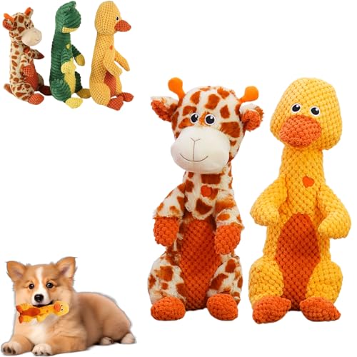 Max Unzerstorbares Kauspielzeug, Hundespielzeug Unkaputtbar, Interaktives Spielzeug Hund, Langerer Spielspab, Geeignet Für Große, Mittelgroße Und Kleine Hunde (2PCS-D) von Snrtevu