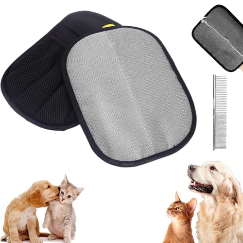 Pet Hair Remover Glove, 2025 Neu FeldMagnet Handschuh - Tierhaarentferner, Tierhaarentfernung Handschuh, Antistatische, entfernt Haare mühelos von Möbeln, Textilien & mehr (2PCS, Fünffingerausführung) Pet Hair Remover Glove, 2025 Neu FeldMagnet Handschuh - Tierhaarentferner, Tierhaarentfernung Handschuh, Antistatische, entfernt Haare mühelos von Möbeln, Textilien & mehr (2PCS, Fünffingerausführung) von Snrtevu