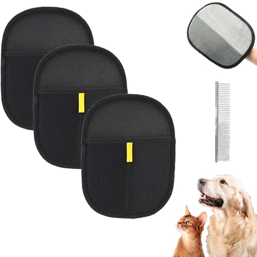 Pet Hair Remover Glove, 2025 Neu FeldMagnet Handschuh - Tierhaarentferner, Tierhaarentfernung Handschuh, Antistatische, entfernt Haare mühelos von Möbeln, Textilien & mehr (3PCS, Normale Ausführung) Pet Hair Remover Glove, 2025 Neu FeldMagnet Handschuh - Tierhaarentferner, Tierhaarentfernung Handschuh, Antistatische, entfernt Haare mühelos von Möbeln, Textilien & mehr (3PCS, Normale Ausführung) von Snrtevu