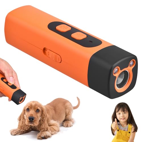 Snrtevu Ruhemeistert Pro-Schonendes Ultraschall-Training Furruhigeszuhause, Hundeabwehr Ultraschall, Tragbar, Wetterfest, FüR Alle Hunderassen Geeignet von Snrtevu