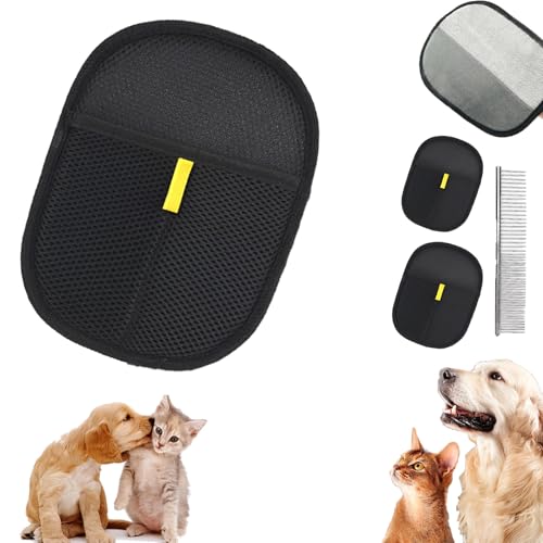 Snrtevu Tierhaar-entferner-Handschuhe, Tierhaar Tschüss, Tierhaarentferner Handschuh nimmt Tierhaare mühelos auf, Antistatische, Funktioniert überall: Teppich, Sofa, Bettwäsche, Auto (1PC,Verdickte) Snrtevu Tierhaar-entferner-Handschuhe, Tierhaar Tschüss, Tierhaarentferner Handschuh nimmt Tierhaare mühelos auf, Antistatische, Funktioniert überall: Teppich, Sofa, Bettwäsche, Auto (1PC,Verdickte) von Snrtevu
