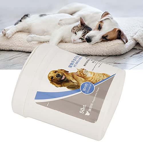 Pet Dental Fingers Wipes, Cleansing Pads Sicher und effektiv tragbar für Hunde und Katzen für Ohrgeruch zur Kontrolle von Ohrinfektionen von Snufeve6