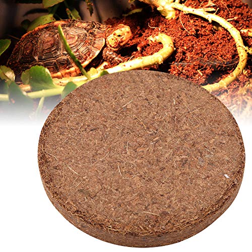 Snufeve6 Coconut Pad, Reptile Coconut Fibre Mat, harmloser Reptile Carpet, für Spider Lizards Scorpion Lightweight Pet Animal 4.3in von Snufeve6