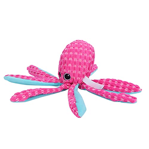 Snufeve6 Pet Octopus Toy, Haushalt Cord Safe Octopus Vocal Toy Interaktiv lustig für Hund(L) von Snufeve6