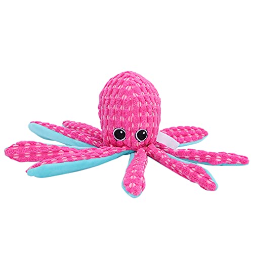 Snufeve6 Pet Octopus Toy, Haushalt Cord Safe Octopus Vocal Toy Interaktiv lustig für Hund(m) von Snufeve6
