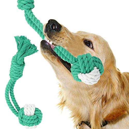 Snufeve6 Polyester Welpen-Kauspielzeug, Haustier-Kauspielzeug, sicher für Katzen Umweltfreundlicher Hund(Green) von Snufeve6