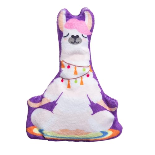 SnugArooz Kitty Llamaste gefüllte Knisternde für Zahnräder, 12,7 cm, Violett von SNUG AROOZ