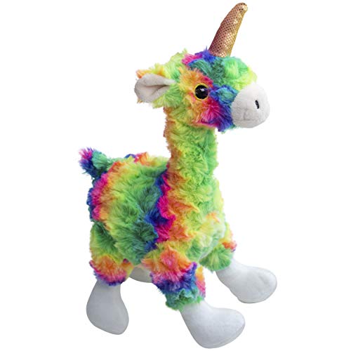 Snugarooz Llama Mia, aus recycelten Kunststoffflaschen! Hundespielzeug, quietschendes Kauspielzeug für Welpen, kleine und große Hunde, langlebiges Geschenk für Hunde, keine Füllung, Kauspielzeug aus Snugarooz Llama Mia, aus recycelten Kunststoffflaschen! Hundespielzeug, quietschendes Kauspielzeug für Welpen, kleine und große Hunde, langlebiges Geschenk für Hunde, keine Füllung, Kauspielzeug aus von SNUG AROOZ