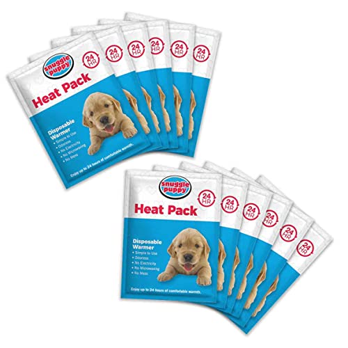 Snuggle Puppy Ersatz-Wärmepacks – 12er-Pack geruchsfreie Einweg-Wärmepads von Snuggle Puppy